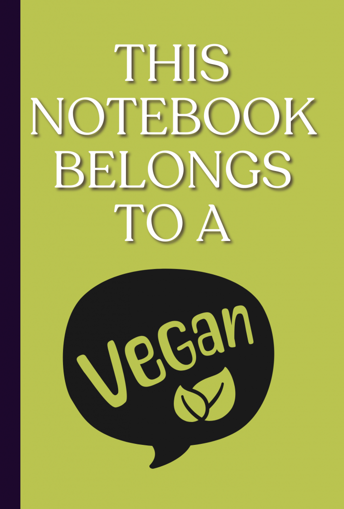 Vegan Journal Notebook