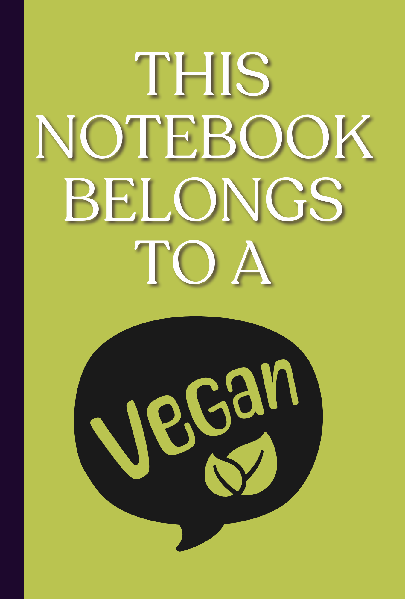 Vegan Journal Notebook